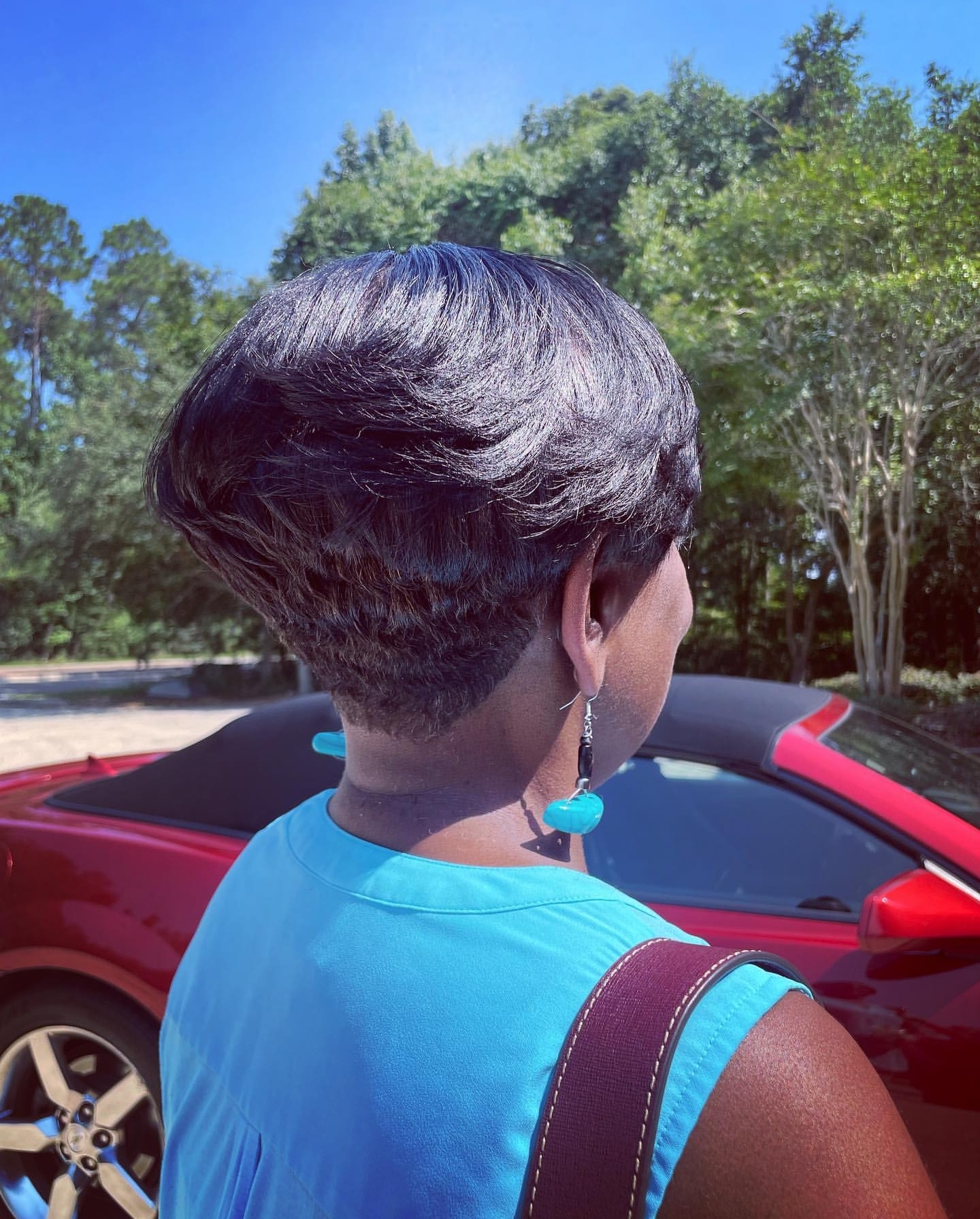 Blessed Hands client hair result